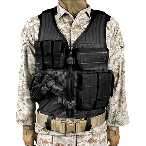 Blackhawk 30EV26BK Omega Elite™ Cross Draw/Pistol Mag Vest