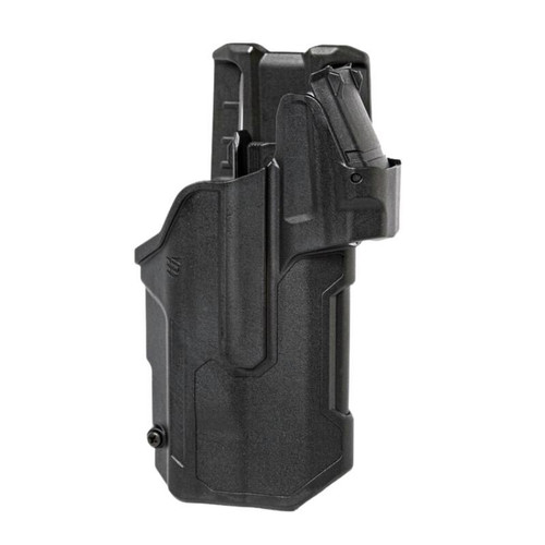 Blackhawk T-Series Level 2 Light-Bearing Red Dot Sight (RDS) Duty Holster for Glock 22 Gen 5 w/ Streamlight TLR-1
