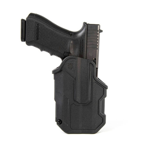 Blackhawk 410261BKR T-Series Level 2 Compact Light-Bearing Holster for SIG Sauer P320 w/ Streamlight TLR-7, Right Hand
