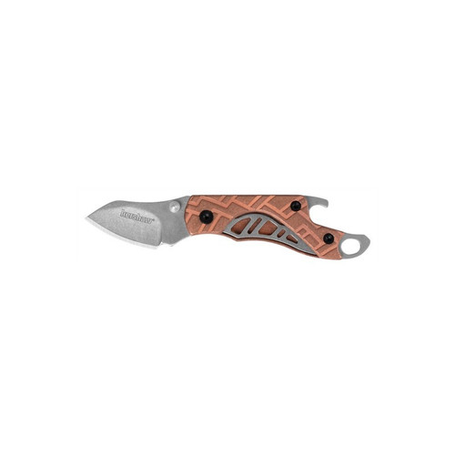 Kershaw 1025CU Cinder Copper Folding Knife Drop Point 1.40" Stonewashed 3Cr13 Plain Edge Blade, Copper Handle