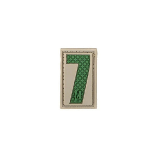 Maxpedition NUM7 Number 7 Morale Patch - 0.84" x 1.18"