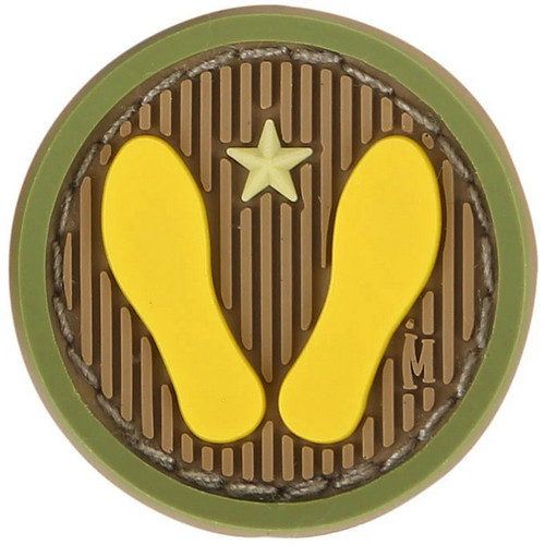 Maxpedition YWFT Yellow Footprints Morale Patch