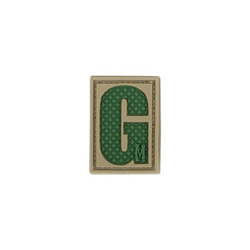 Maxpedition LETG Letter G Morale Patch - 0.84" x 1.18"