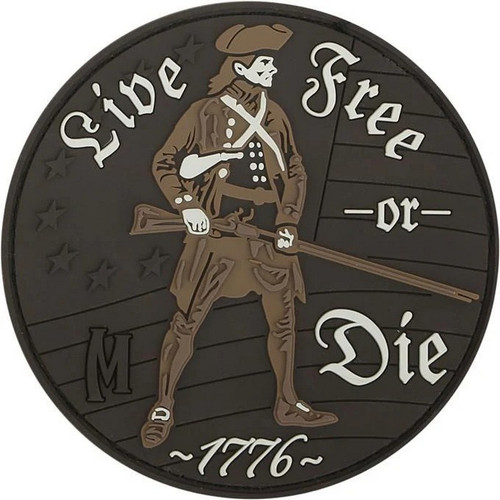 Maxpedition LFOD Live Free or Die Morale Patch - 3" x 3" Maxpedition LFOD Live Free or Die Morale Patch - 3" x 3"