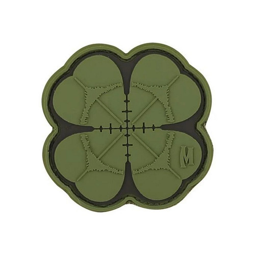Maxpedition CLOV Lucky Shot Clover Morale Patch - 2" x 2"