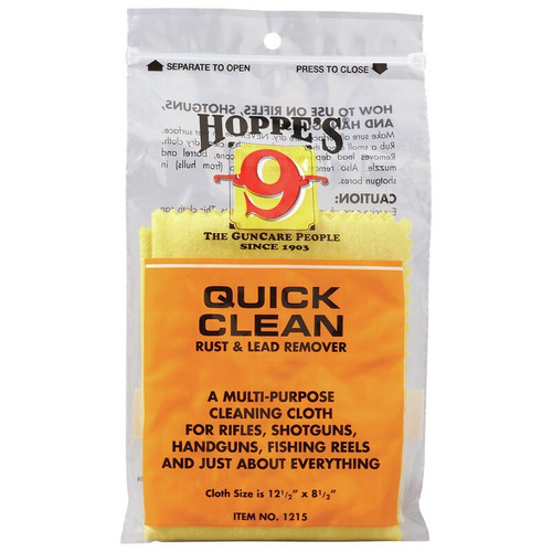 Hoppe's 1215 Quick Clean Rust & Lead Remover Cloth - 12" x 8"