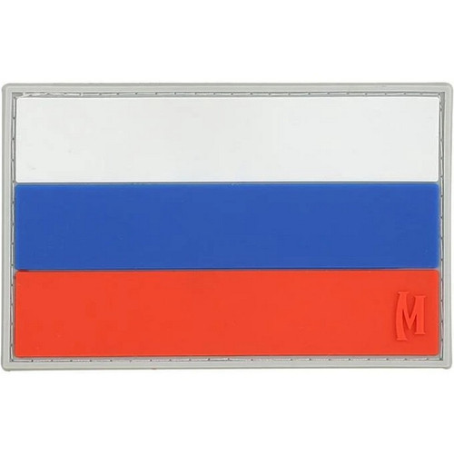 Maxpedition PVCPATCH-RUSSC Russian Federation Flag Morale Patch - Full Color - 3" x 2"