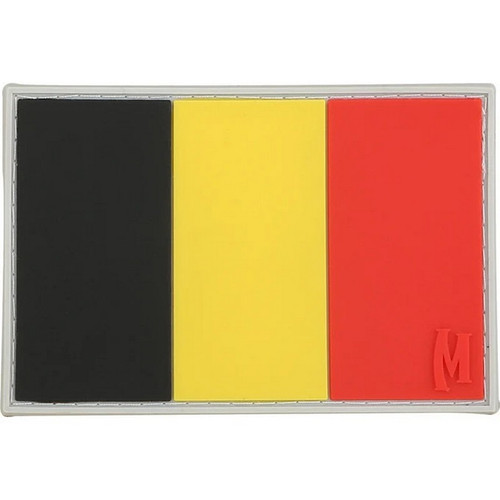 Maxpedition PVCPATCH-BELGC Belgium Flag Morale Patch - 3" x 2"