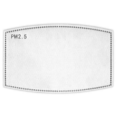 ZANheadgear FILTER-01 Replacement PM 2.5 Filter (5 Pack), White
