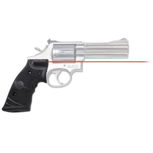 Crimson Trace LG-308 Lasergrips® for Smith & Wesson K & L Frames Round Butt, Red Laser