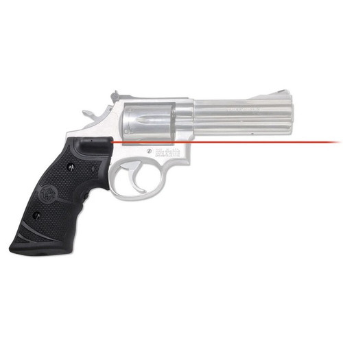 Crimson Trace LG-307 Lasergrips® for Smith & Wesson K & L Frames Square Butt, Red Laser