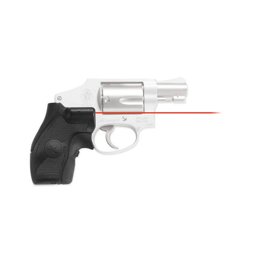 Crimson Trace LG-405 Lasergrips® for Smith & Wesson J-Frame Round Butt (Compact Grip), Red Laser