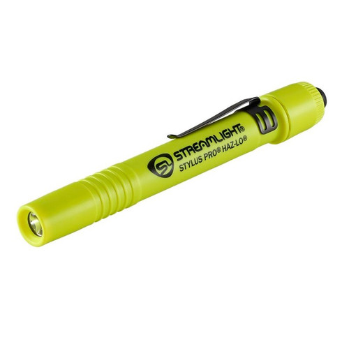 Streamlight 66300 Stylus Pro HAZ-LO Class I Division I Intrinsically Safe Alkaline Penlight