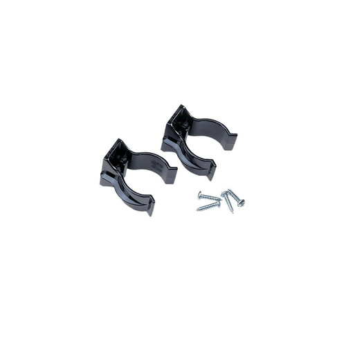 Maglite ASXD026 Universal Flashlight Mounting Brackets for D-Cell Flashlights (2 Pack), Black