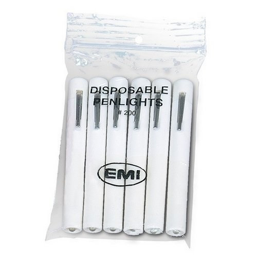 EMI-Emergency Medical Disposable Penlights (6 Pack)