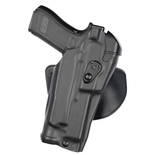 Safariland Model 6378RDS ALS Concealment Paddle Holster w/ Belt Loop for Glock 17 MOS w/ Streamlight TLR-1