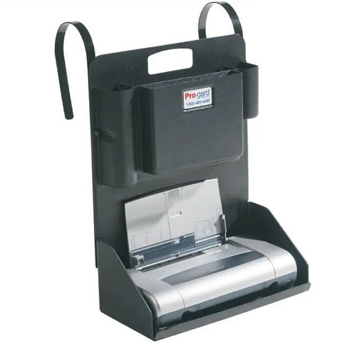 Pro-gard D2951 Portable Seat Organizer w/ Portable Printer Shelf - 20.00" x 14.75" x 10.00"