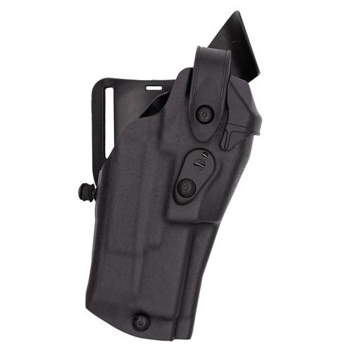 Safariland Model 6360RDS ALS/SLS Mid-Ride Level III Retention Duty Holster for Glock 19 45 MOS w/ SureFire XVL2