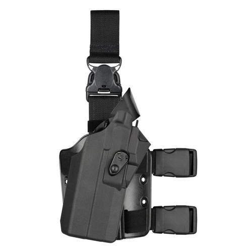 Safariland Model 7355RDS 7TS ALS Tactical Holster w/ Quick Release Leg Strap for Glock 34 35 MOS w/ Streamlight TLR-7