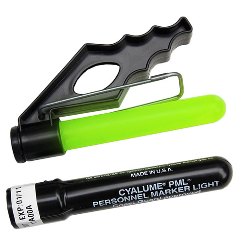 Cyalume 9-80770PF Single PML Personnel Marker Light, Green, 50 Pack