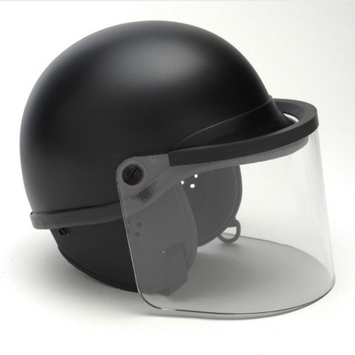 Premier Crown Model 906 Series TacElite EPR Polycarbonate Alloy Riot Helmet w/ Quick Release Buckle