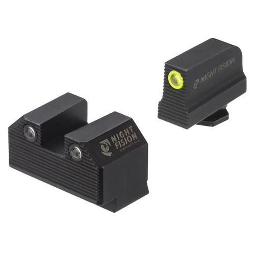 Night Fision Optics Ready Stealth Series Night Sight Set for Glock 48 48 MOS
