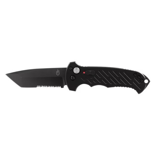 Gerber 30-000850 Fully Automatic 06 Auto Knife 3.80" CPM-S30V Partially Serrated Tanto Blade, Anodized Aluminum Handle