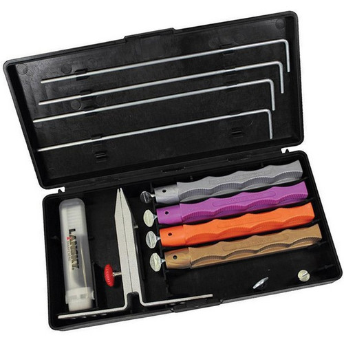 Lansky Sharpeners LKDMD Deluxe 4-Stone Knife Sharpening Diamond System