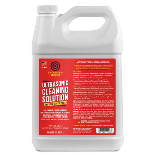 Shooter's Choice SHF-UCS128 Ultrasonic Cleaning Solution, 1 Gallon
