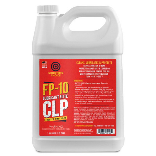 Shooter's Choice SHF-FPL128 FP-10 Lubricant Elite CLP (1 gal Plastic Jug)