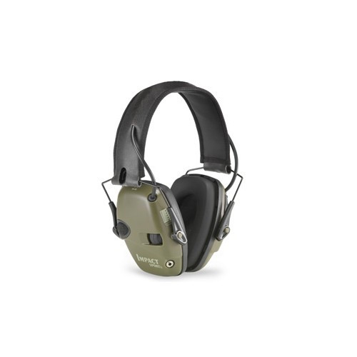 Howard Leight HL-R-01526 Howard Leight Impact Sport Electronic Earmuff - OD Green