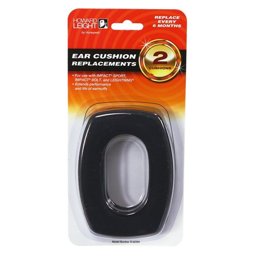 Howard Leight R-02350 Replacement Ear Cup Cushions for Impact Sport & Impact Sport Bolt Earmuffs