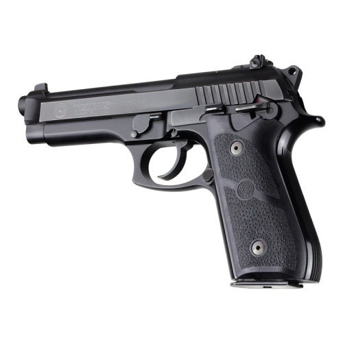 Hogue 99010 Rubber Grip Panels for Taurus PT-99, Black