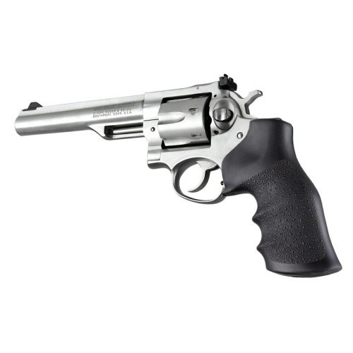 Hogue 80000 Rubber Monogrip for Ruger GP100/Super Redhawk, Black