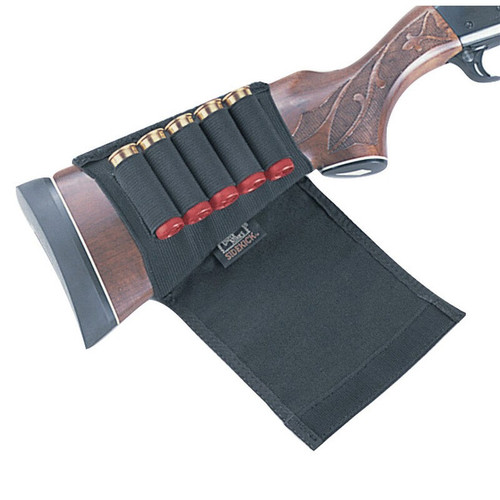 Uncle Mike's 8849-2 Buttstock Shotgun Shell Holder with Flap