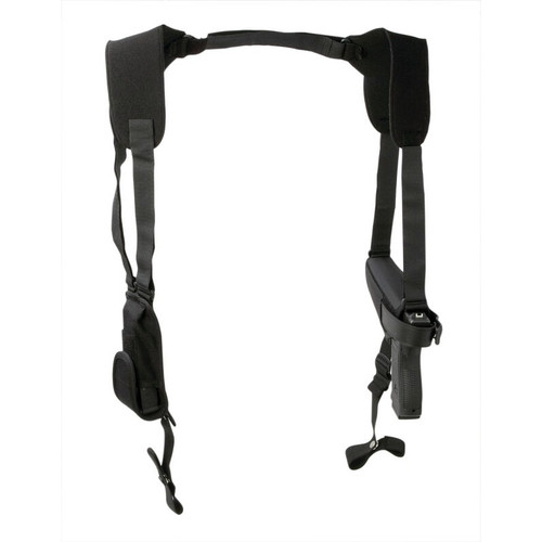 Uncle Mike's 7705-0 Pro-Pak Horizontal Shoulder Holster (RH Only) for 4.50" - 5" BBL Large Autos