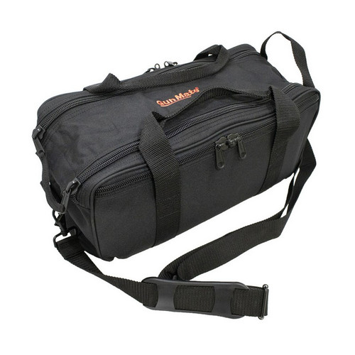 GunMate 22520 Range Bag w/ Removable Hook & Loop Dividers, Black