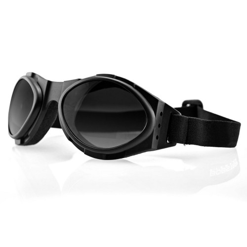 Bobster BA2C31AC Bugeye 2 Safety Goggles w/ Matte Black Frame & 3 Interchangeable Lenses (Amber, Clear, Smoke)