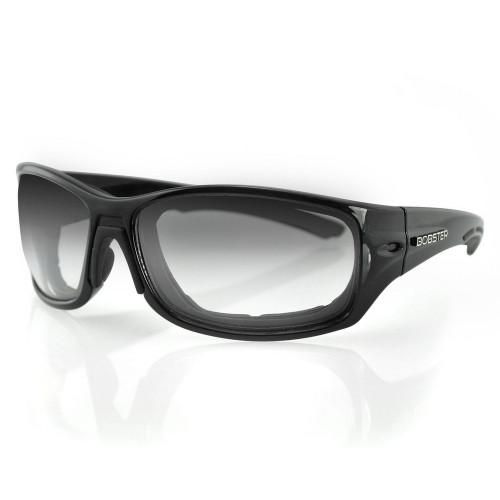 Bobster ERUK001 Rukus Riding Sunglasses w/ Matte Black Frame & Clear Photochromic Lens Bobster ERUK001 Rukus Riding Sunglasses w/ Matte Black Frame & Clear Photochromic Lens