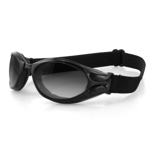 Bobster BIGN001 Igniter Compact Goggles w/ Gloss Black Frame & Clear Photochromic Lens