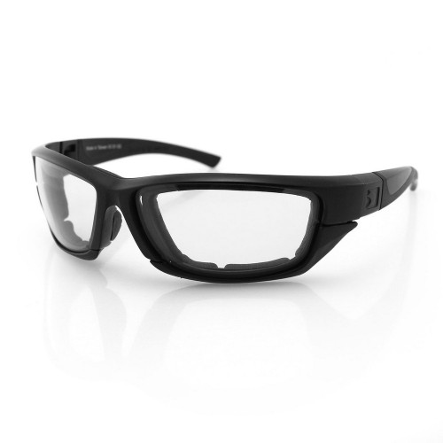Bobster BDEC201 Decoder 2 Convertibles Goggles w/ Matte Black Frame & Clear Photochromic Lens