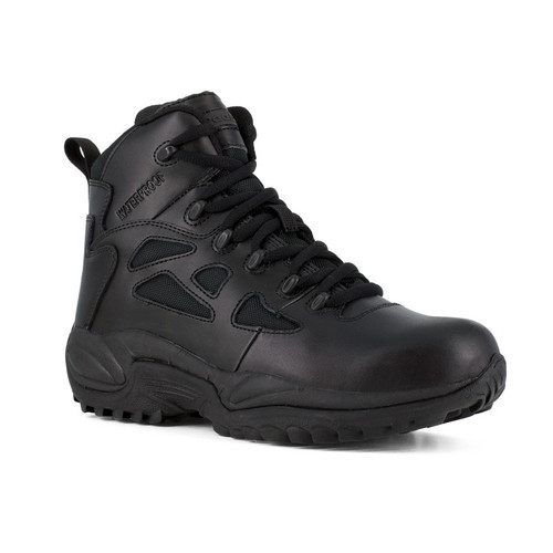Reebok RB8688 Men's Rapid Response RB® 6" Stealth Waterproof Boots with Side Zipper, Black