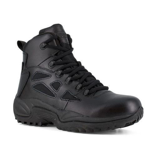 Reebok RB8678 Men's Rapid Response RB® 6" Stealth Boots with Side Zipper, Black