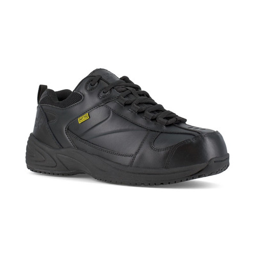Reebok RB1865 Men's Centose Street Sport Work Shoe with CushGuard™ Internal Met Guard, Black