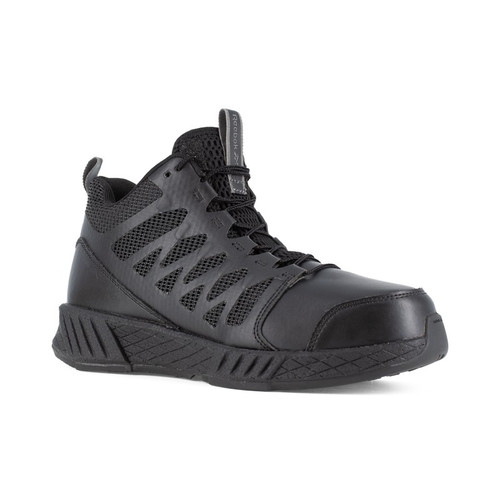 Reebok RB4350 Men's Floatride Energy Tactical Mid-Cut Boots, Black Reebok RB4350 Men's Floatride Energy Tactical Mid-Cut Boots, Black