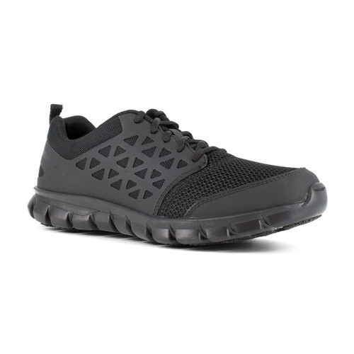 Reebok RB4035 Men's Sublite Cushion Work Athletic Shoes, Black