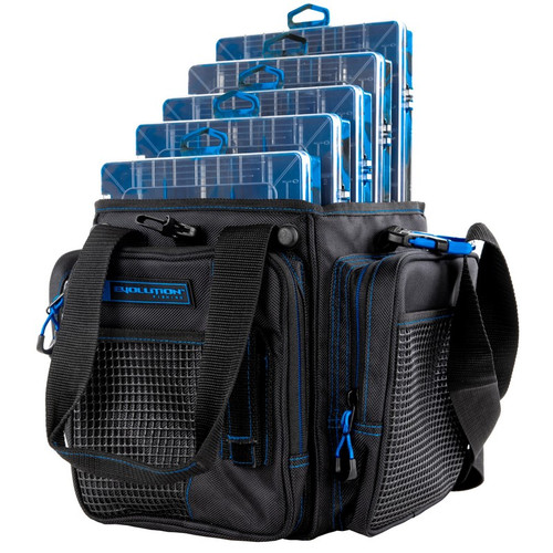 Evolution Outdoor V36017-EV Vertical 3600 Drift Series Tackle Bag, Blue