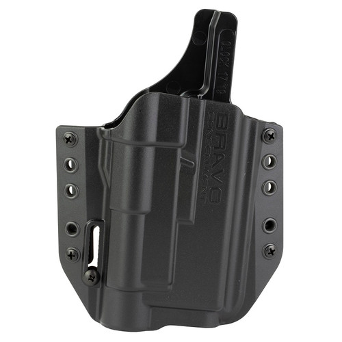Bravo OWB Light Bearing Concealment Holster, Right Hand, Fits Glock 17 22 31 47