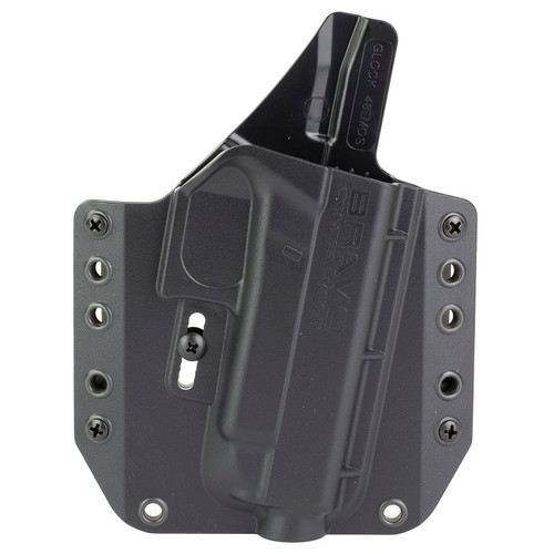 Bravo Concealment OWB Concealment Holster, Right Handed, Fits Glock 48 48 MOS
