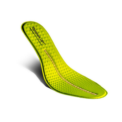 Reebok MemoryTech Massage Insert Removable Cushion Footbed for ESD and Conductive Footwear, Fluorescent Green